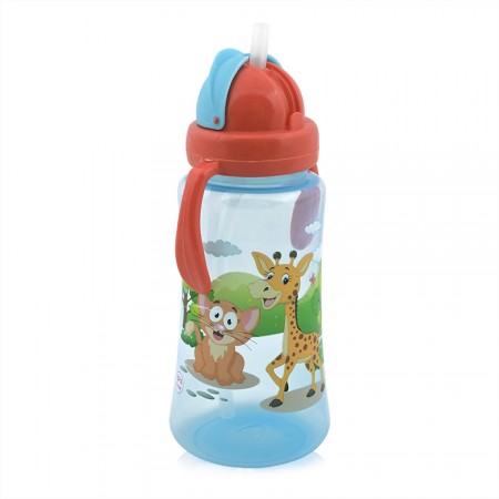 Sport Sipper With Straw Blue 330ml