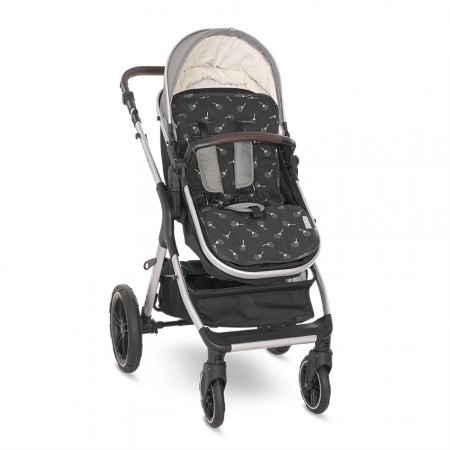 Stroller Liner Black Floral