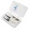 Manicure Set In Case White