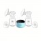 Double Electric Breast Pump Daily Comfort Blue
