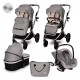 Baby Stroller Glory 3 in 1 Opaline Grey Baby Stroller Glory 3 in 1 Opaline Grey