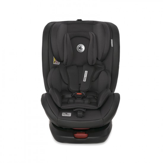 Car Seat Nebula 0-36 kg Isofix Black Leather