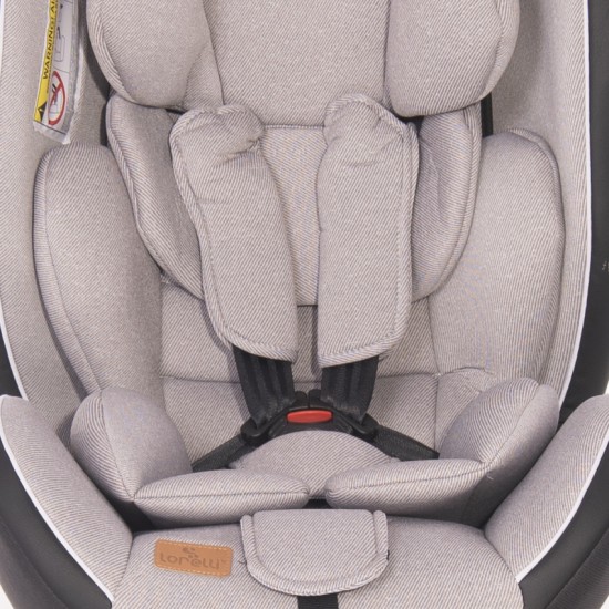 Car Seat Nebula 0-36 kg Isofix Grey Leather