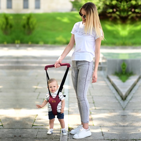 Baby Walk Safety Harness Step By Step Dark Grey