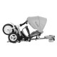 Children Tricycle Moovo Air Grey Luxe Gift Lights Children Tricycle Moovo Air Grey Luxe Gift Lights