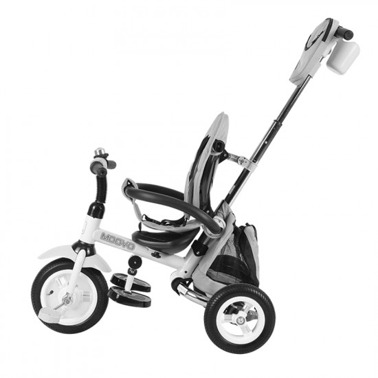 Children Tricycle Moovo Air Red & Βlack Luxe Gift Lights