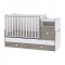 Cot Polymorphic Trend Plus White & Coffee