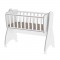 First Dream White String Cradle + Mattress Gift