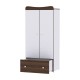 Double wardrobe White/Coffee Double wardrobe White/Coffee