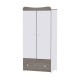 Double wardrobe White/Coffee Double wardrobe White/Coffee