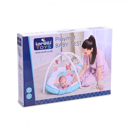Playmat Baby Nest Blue Playmat Baby Nest Blue