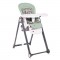 High Chair Party Frosty Green Leather