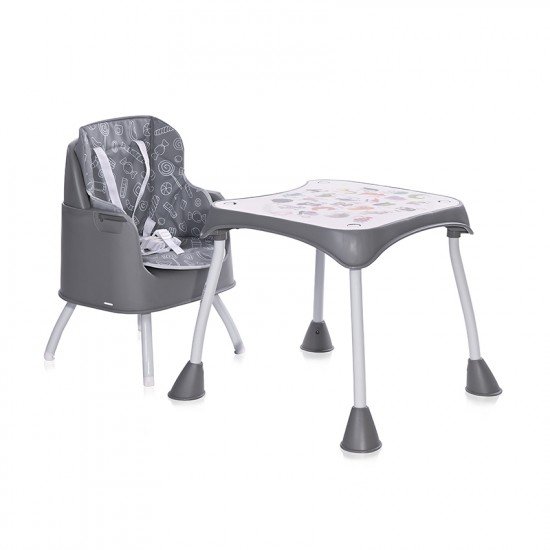 Feeding Chair Trick 3in1 Grey Candy Feeding Chair Trick 3in1 Grey Candy