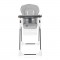 High Chair Dulce Cool Grey Leather