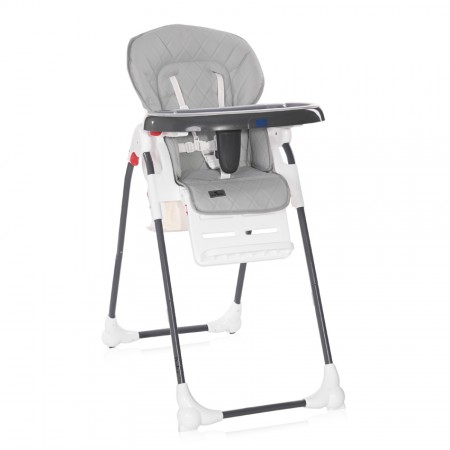 High Chair Dulce Cool Grey Leather