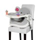 High Chair Pixi Beige And White High Chair Pixi Beige And White