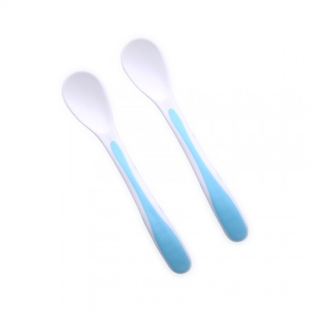 Spoons In Case 2 Pcs Blue