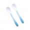 Spoons In Case 2 Pcs Blue