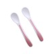 Spoons In Case 2 Pcs Pink