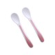Spoons In Case 2 Pcs Pink Spoons In Case 2 Pcs Pink