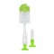 Cleaning Brush With Vacuum Green