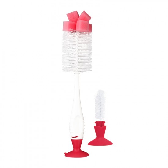 Cleaning Brush With Vacuum Pink Cleaning Brush With Vacuum Pink