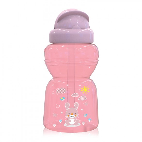 Sport Sipper With Straw 325ml Animals Blush Pink Sport Sipper With Straw 325ml Animals Blush Pink