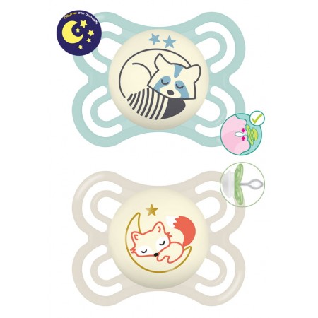 Perfect Night Silicone Pacifier 2-6 Months