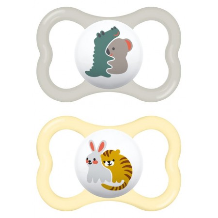 Air Silicone Pacifier 16+ Months In 3 Colors
