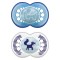 Clear Printed Silicone Pacifier 6-16 months