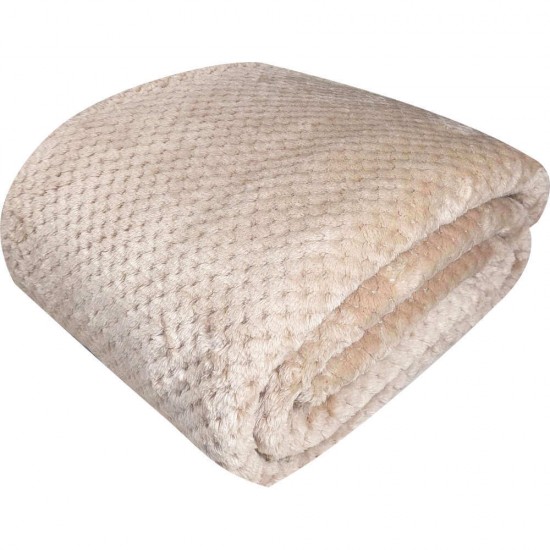 Baby Crib Blanket Dotto 23009 Beige Baby Crib Blanket Dotto 23009 Beige