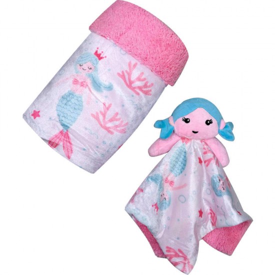 Mermaid Hug Blanket Set 23022 Mermaid Hug Blanket Set 23022