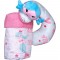 Mermaid Cuddle Blanket & Neck Pillow Set 23020