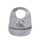 Baby Bib Rooibos Grey Baby Bib Rooibos Grey