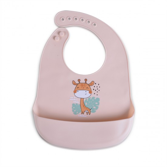 Baby Bib Rooibos Pink Baby Bib Rooibos Pink