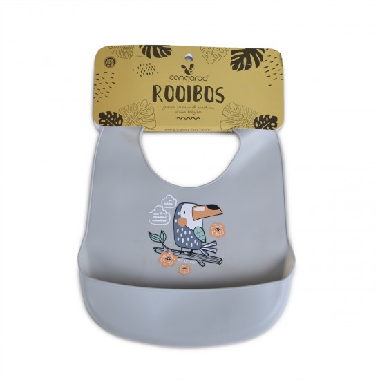Baby Bib Rooibos Grey Baby Bib Rooibos Grey