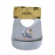 Baby Bib Rooibos Grey Baby Bib Rooibos Grey
