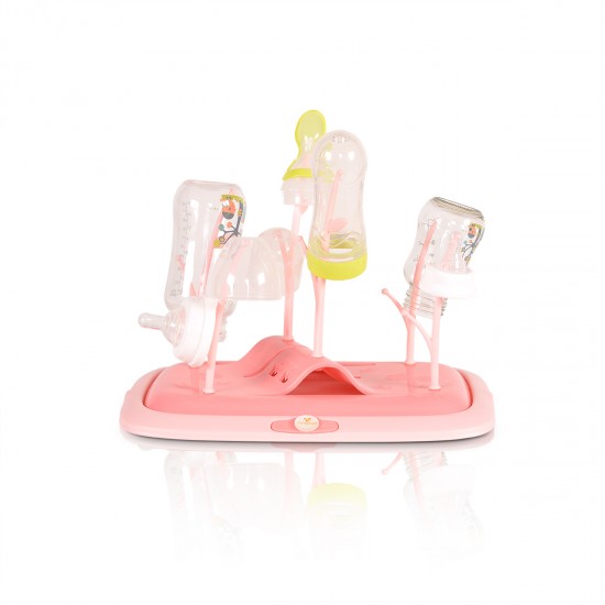 Bottle Drying Rack Coral Pink Bottle Drying Rack Coral Pink