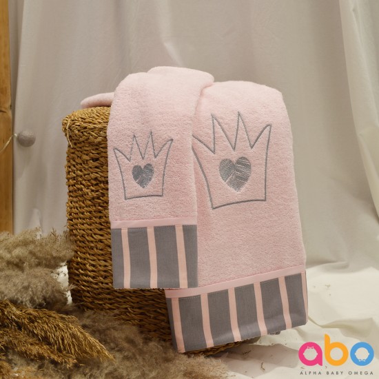 Towel Set 2pcs Little Princess