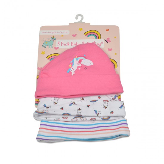 BABY HATS KAY PINK BABY HATS KAY PINK