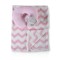 Baby Blanket 90/75cm With A Pillow Sammy Pink