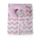Baby Blanket 90/75cm With A Pillow Sammy Pink Baby Blanket 90/75cm With A Pillow Sammy Pink