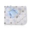Baby Blanket With Stuffed Toy Blue Bear