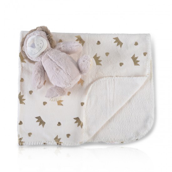 Baby Blanket With Stuffed Toy Lion