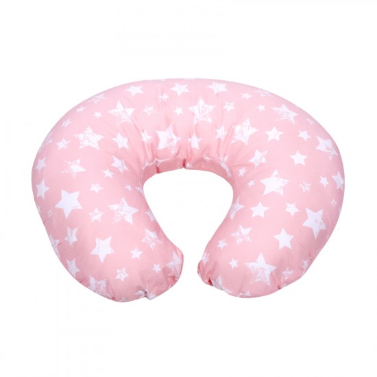 Breastfeeding pillow happy little stars pink Breastfeeding pillow happy little stars pink
