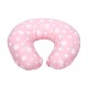 Breastfeeding pillow happy little stars pink