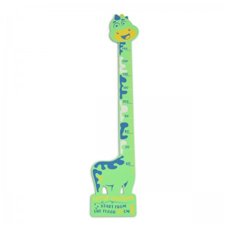 Sunta Wall Growth Meter Dinosaur