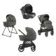 Quattro Aptica Xt Charcoal Gray Wheelchair With Cab Seat Quattro Aptica Xt Charcoal Gray Wheelchair With Cab Seat