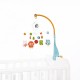 Baby Musical Mobile Happy Animals Blue