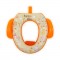 Educational Soft Toilet Seat with Handles & Hanger Animals Orange by lorelli